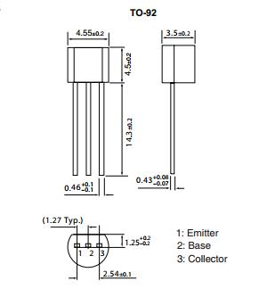 Sơ đồ chân Transistor C9012