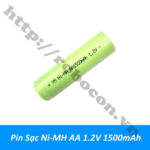 Pin Sạc Ni-MH AA 1.2V 1500mAh 