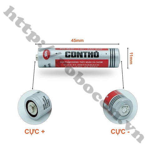 Cặp Pin Con Thỏ AAA 1.5V