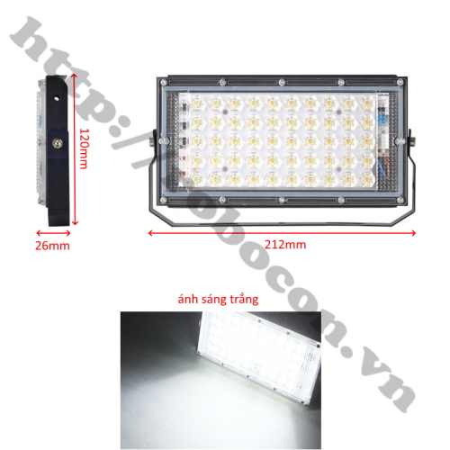 LED150 đèn LED chiếu sáng ngoài trời 12V 50W IP65 chống nước