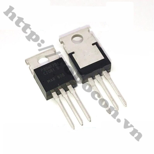 MO22 Mosfet 80NF70 To220 N-CH 70V 80A