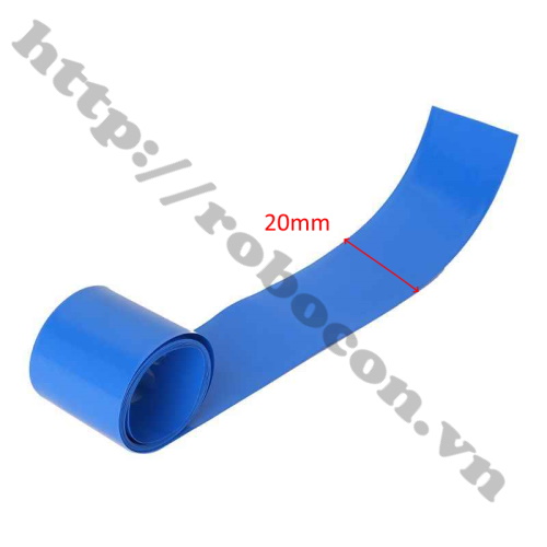Màng Co Nhiệt PVC Cách Điện Bọc Cell Pin Bản 20mm – 1 Mét