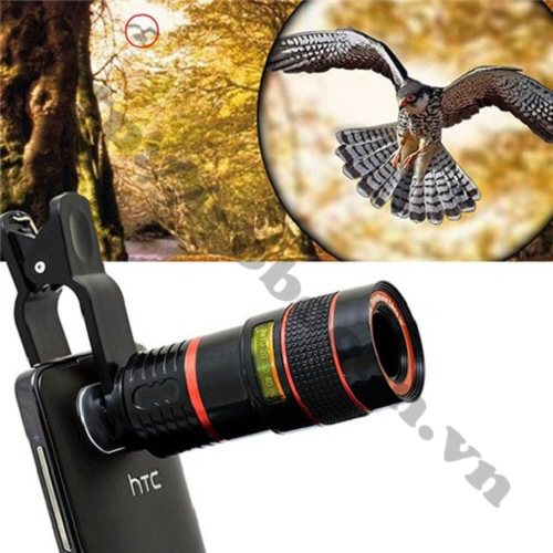 PKK286 Lens Tele Zoom 8X Cho Điện Thoại