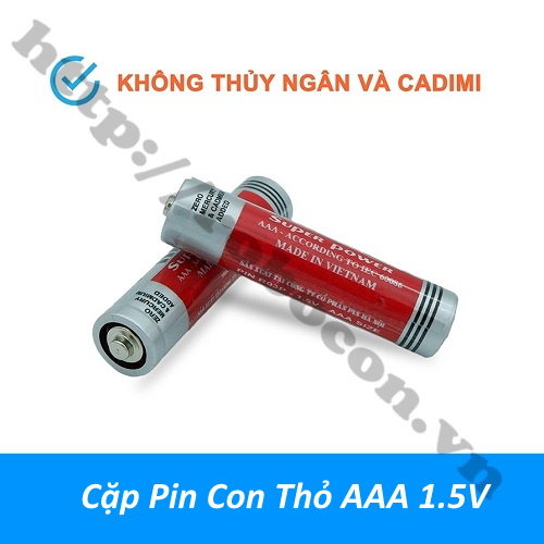 Cặp Pin Con Thỏ AAA 1.5V