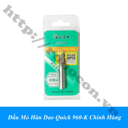 Đầu Mỏ Hàn Dao Quick 960-K Chính Hãng