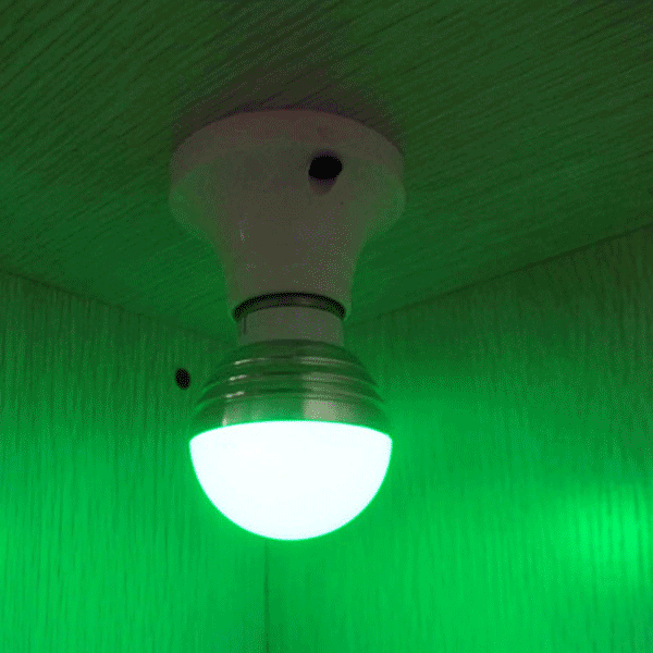 SPCN7 Bóng đèn LED đổi màu có điều khiển từ xa RGBLED-A70 - 7W