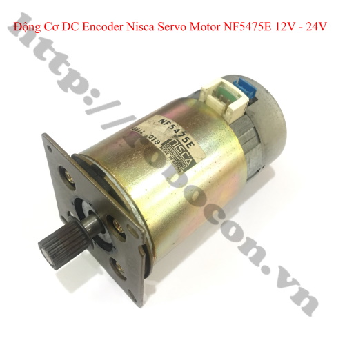 Động cơ DC encoder nisca servo motor NF5475E