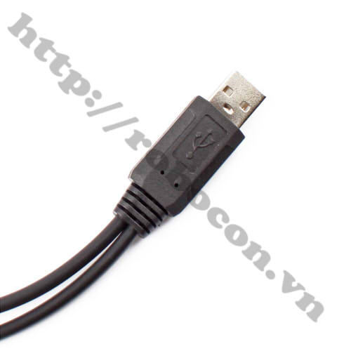 CO133 Cáp Sạc Chữ Y 2 Đầu Micro USB