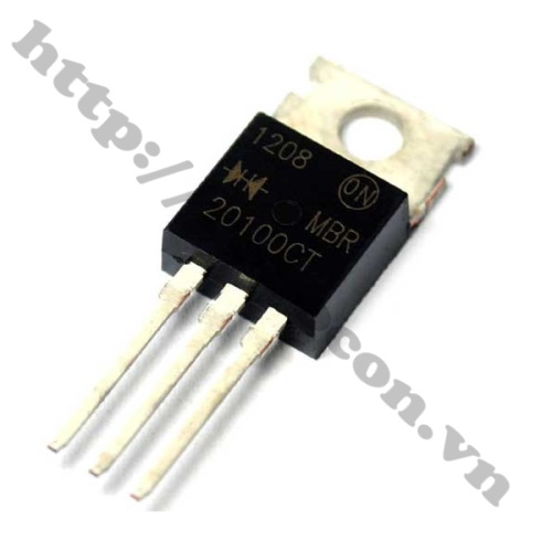 Diode Xung Schottky MBR20100CT 20A 100V TO-220