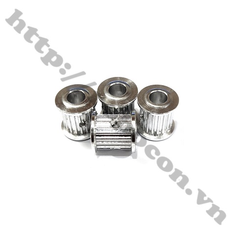 Pulley Bánh Răng Nhôm MXL40 40 Răng Bản Rộng Đai 11mm Trục 10mm