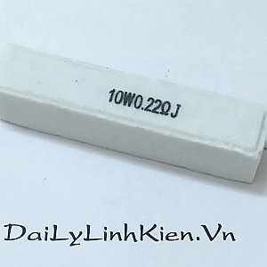 DT83 Điện trở sứ 0.22 Ohm 0.22R 10W