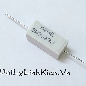 DT777 Điện trở sứ 3.3 Ohm 3.3R 5W