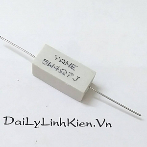 DT78 Điện trở sứ 4.7 Ohm 4.7R 5W