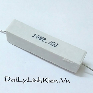 DT86 Điện trở sứ 3.3 Ohm 3.3R 10W