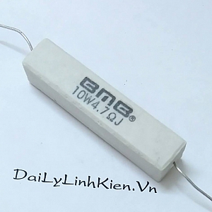 DT87 Điện trở sứ 4.7 Ohm 4.7R 10W
