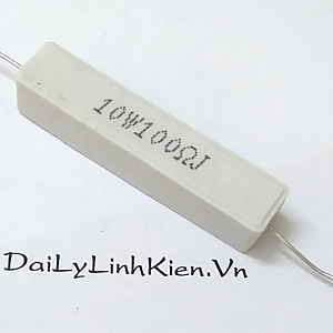 DT92 Điện trở sứ 100 Ohm 100R 10W