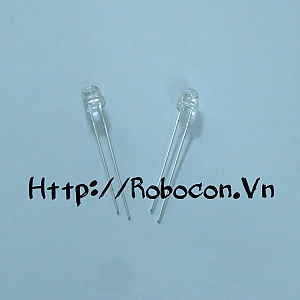  LED56 Led lùn 5mm trắng     