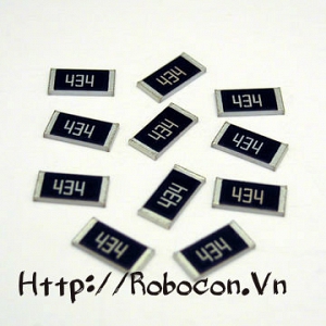 DT190 Điện trở dán 0805 3.3K Ohm 3.3KR