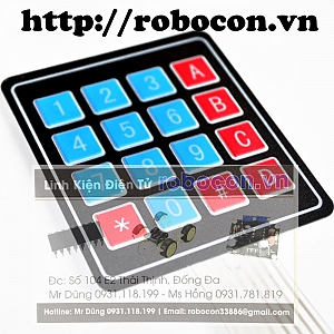 MDL55 Phím bấm ma trận 4x4