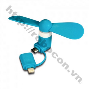 PKK142 Quạt 2 cánh mini cổng micro ...