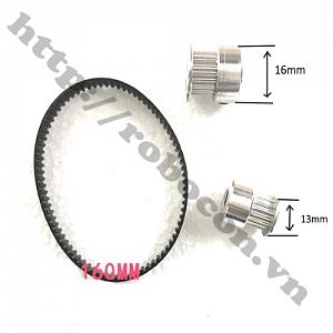 PKK172 Pulley Bánh Răng Trục 5mm- Dây ...