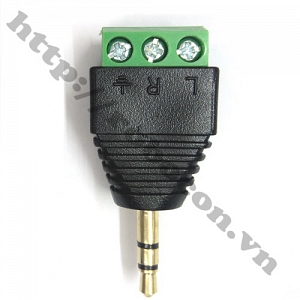 PKAT84 Jack Audio 3.5 Loại 3P Vặn ...