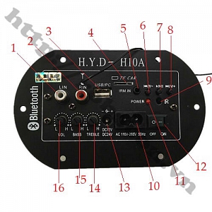  MDL151 Mạch Loa Kéo Có Bluetooth - ...