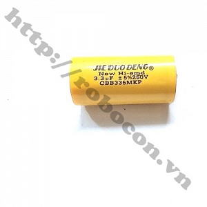 TD130 Tụ Loa 3.3uf 250V