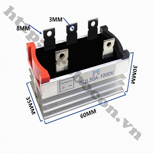DO53 Diode Cầu 3 Pha 50A SQL50A1000V