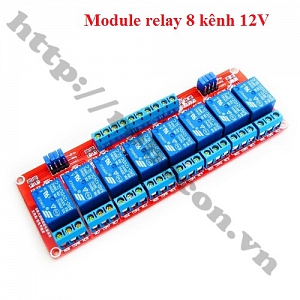 MDL266 Module Relay 8 Kênh 12VDC Kích ...