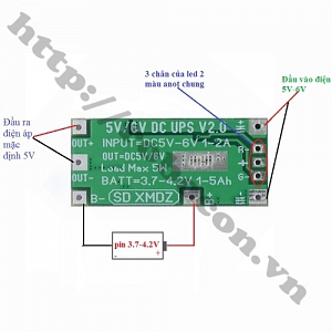 MDL286 Mạch UPS Chuyển Nguồn Tự Động ...