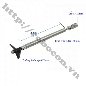 PKK728 Trục Chân Vịt 150mm Kèm Khớp ...