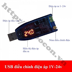  MDL294 USB Điều Chỉnh Điện Áp 1-24V Hiển Thị Điện ...