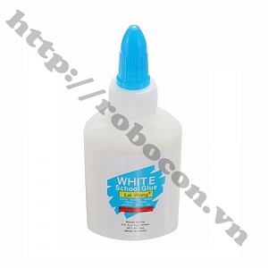  PKK808 KEO SỮA DÁN GỖ, VẢI, GIẤY WHITE SCHOOL 40ML