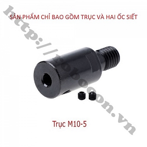  PKK835 ĐẦU TRỤC KẸP LƯỠI CƯA M10 TRỤC 5MM 