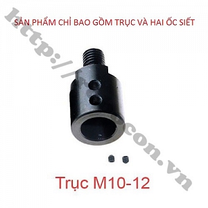  PKK837 ĐẦU TRỤC KẸP LƯỠI CƯA M10 ...