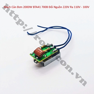 MDL327 mạch cản đơn 2000W BTA41 700B ...