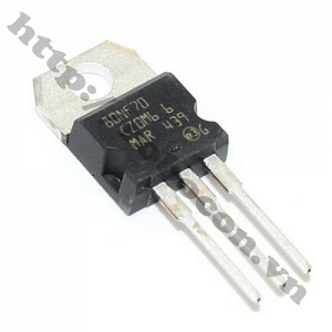  MO22 Mosfet 80NF70 To220 N-CH 70V 80A   