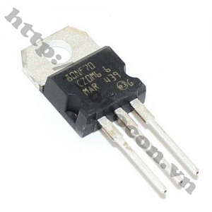MO22 Mosfet 80NF70 To220 N-CH 70V 80A