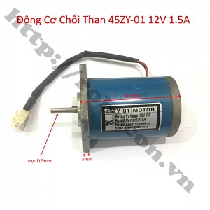  PKK951 Động Cơ DC Trục D 5mm 45ZY-01 12V 1.5A ...