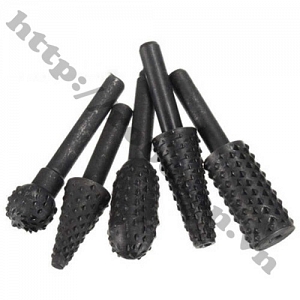 PKK973 Bộ 5 Đầu Mũi Phay, Mài Khắc Gỗ Đa ...