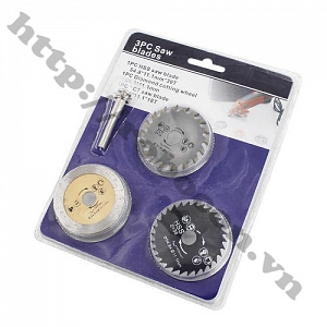 PKK988 Bộ 3 Lưỡi Cưa Mini Đa Năng 54.8mm Trục ...