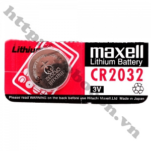  PPKP253 Pin CR2032 Maxell Lithium, Pin Cmos ...