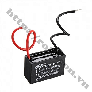  TD152 Tụ Quạt Dây CBB61 2.2uf 450V