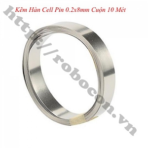 PPKP255 Kẽm Hàn Cell Pin 0.2x8mm (Cuộn ...