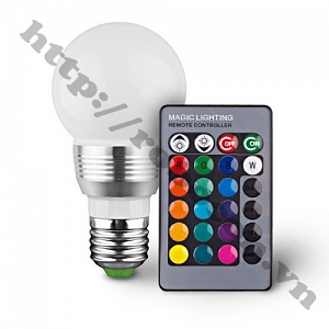  SPCN5 Bóng đèn LED đổi màu có điều khiển từ ...