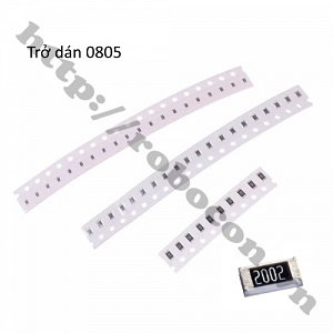 DT269 ĐIỆN TRỞ DÁN 0805 20K OHM 20KR 1%