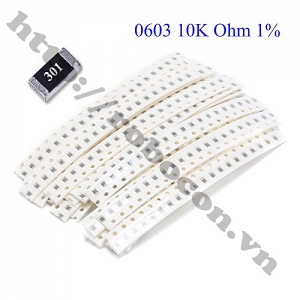 DT264 Điện Trở Dán 0603 10K Ohm 10KR 1%