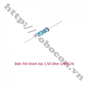 DT272 ĐIỆN TRỞ CHÍNH XÁC 1.5K OHM 1.5KR 1/4W 1%
