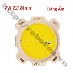 LED130 Nhân Đèn Led COB 7W Trắng ...